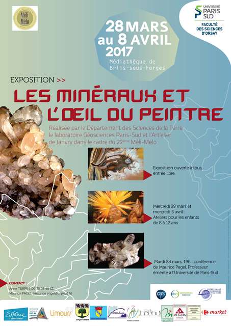 20170328 Les mineraux et l'oeil du peintre